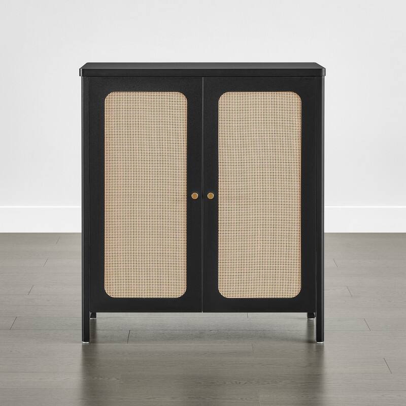 Spruce & Spring Boho Chic Sideboard Buffet Cabinet with Storage for Dining & Living Room