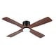 preview thumbnail 28 of 32, MLiAN 48" DC Flush Mount Ceiling Fan with Light Kit and Remote Control