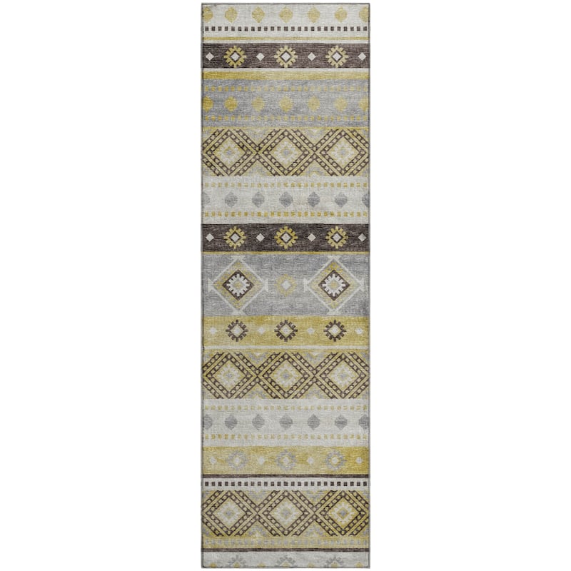 Premium Washable Super Soft Tribal Boho Mayfield Rug