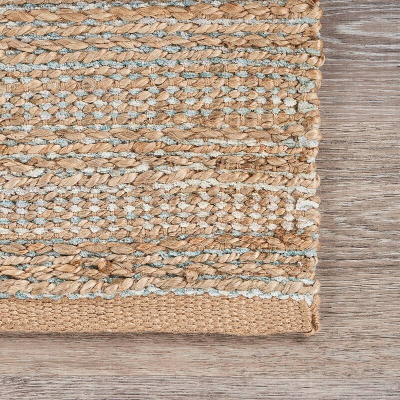 Sevita Neveah Farmhouse Jute and Chenille Indoor Area Rug