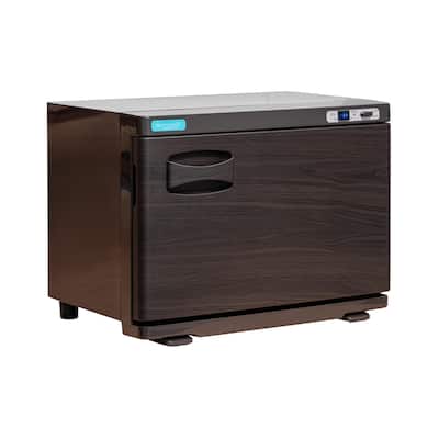 2in1 Towel Warmer UV Sterilizer (20L) for Salon Spa Beauty Massage and Home Use, Wood Grain - N/A