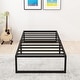 preview thumbnail 12 of 11, 14 Inch Bed Frames,3500 lbs Heavy Duty Metal Platform,Steel Slats Support/No Box Spring Needed