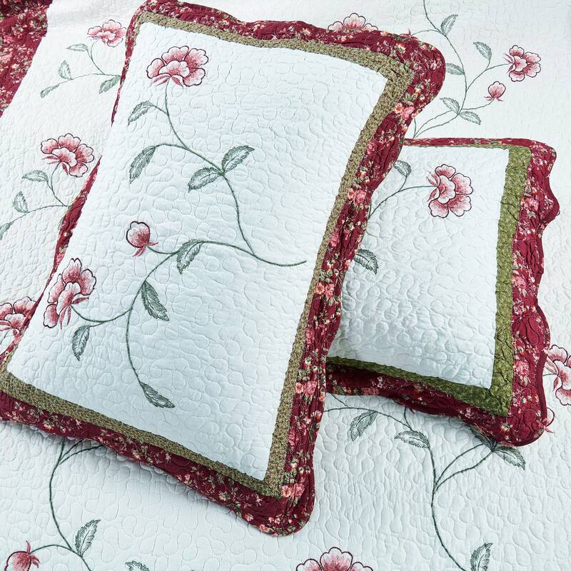 Serenta Oversized Saigon 7 Piece Bedspread Set, Queen and King