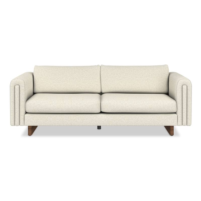 WYNDENHALL Drayton 84" Wide Contemporary Sofa in Tightly Woven Performance Fabric - 84" W x 38" D x 30" H,