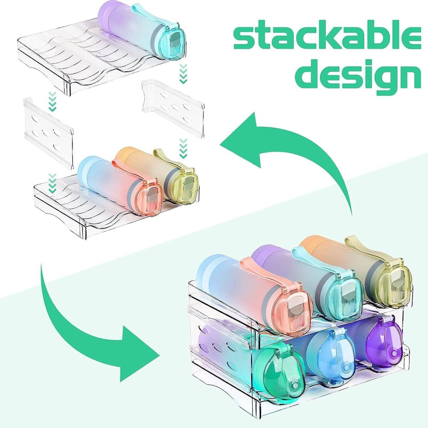 4 Tier Stackable Bottle Storage Rack for 12 Bottles Bed Bath & Beyond