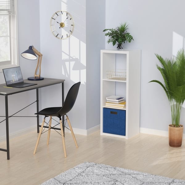 slide 2 of 19, ClosetMaid Decorative Storage 3-Cube Organizer