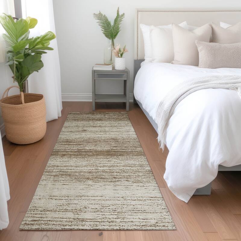 Machine Washable Indoor/ Outdoor Chantille Ombre Rug