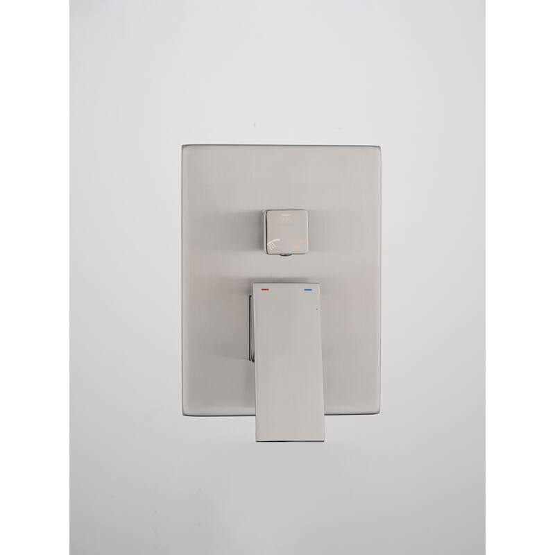 Ceiling Mounted Shower System Combo Set with Handheld and 16"Shower head