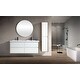 preview thumbnail 19 of 21, Kingdee 60D" Wall Mounted Vanity with Reinforced Acrylic Sink