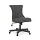 preview thumbnail 8 of 66, Coulee Upholstered Roll Back Swivel Office Chair by Christopher Knight Home - 24.75" L x 27.75" W x 35.50-40.00" H