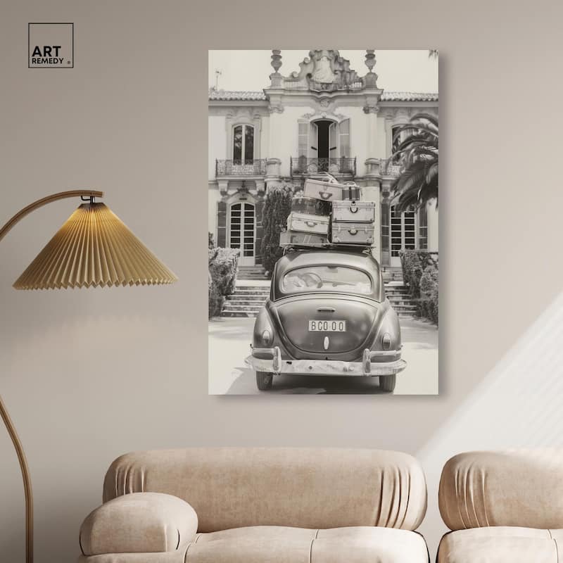 Ready for Vacation Canvas by Art Remedy, Gallery Wrapped