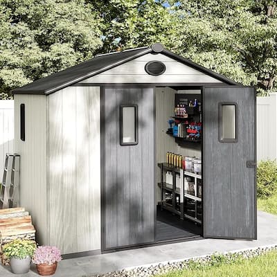 Bezseller Outdoor Storage Tool Shed with Door and Floor