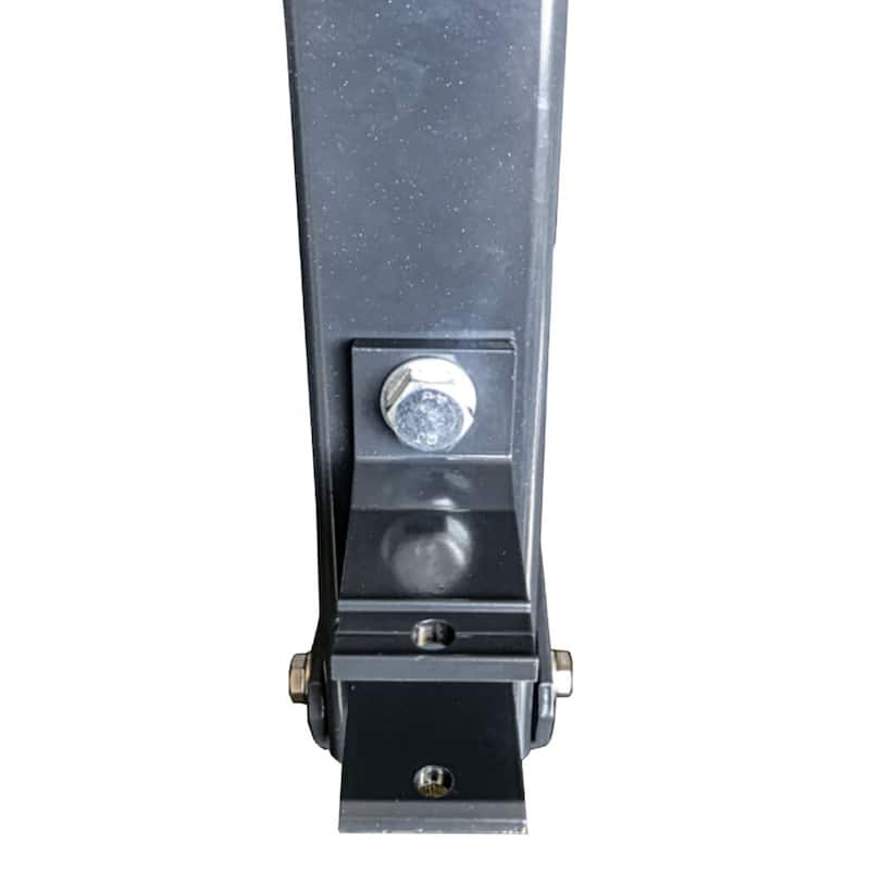 ALEKO Roof Bracket for Half Cassette Awnings Dark Gray