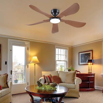32/36/46/52 inches Ceiling Fan with Light and Remote 5 Blades