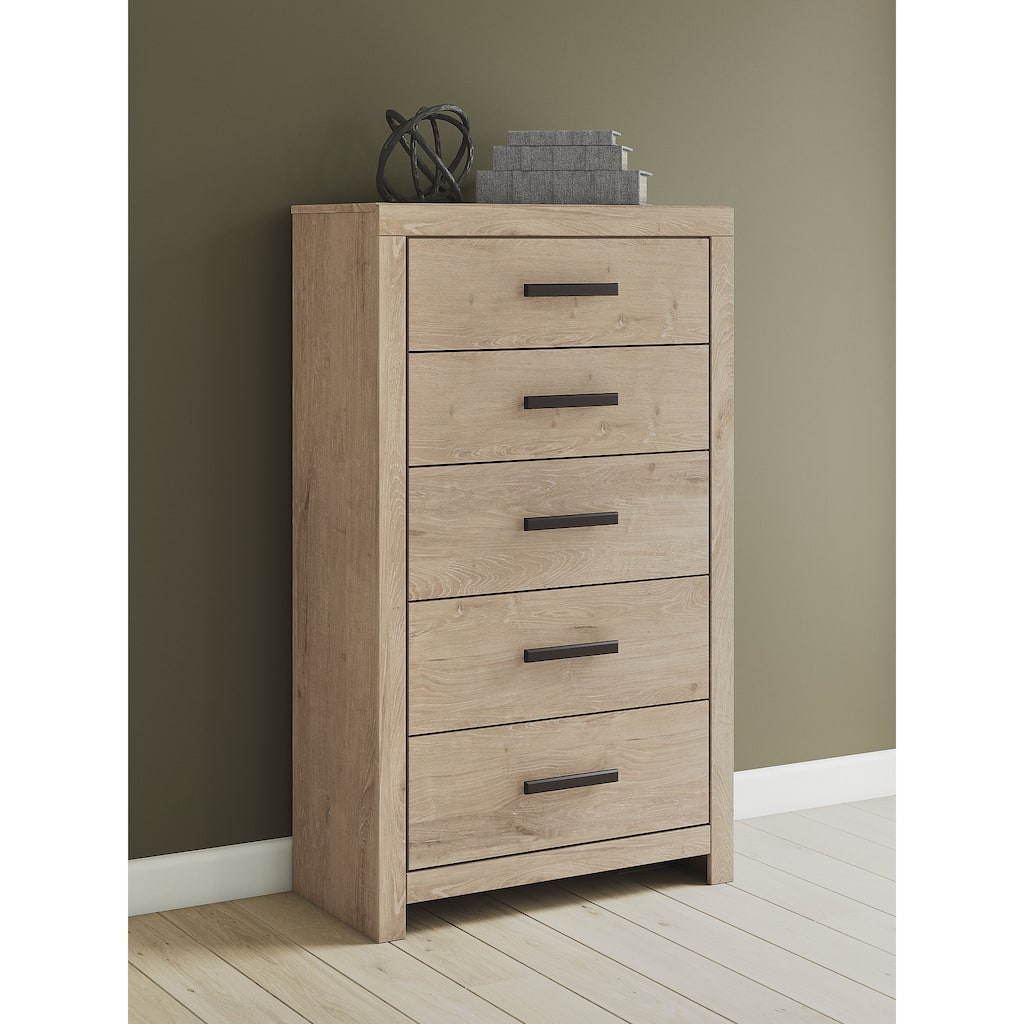 Signature Design by Ashley Sanginlane Beige Chest of Drawers