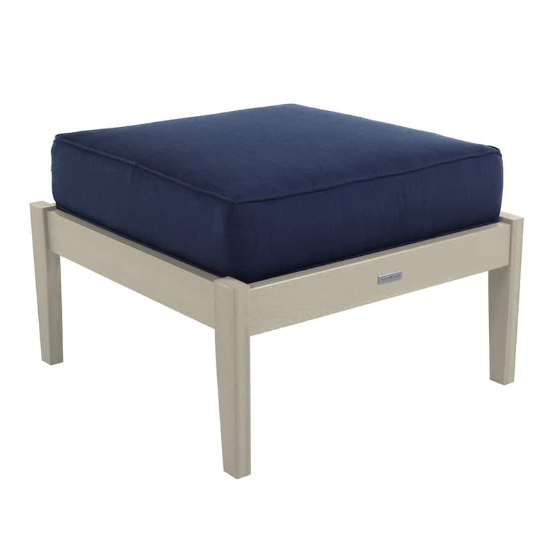 HIGHWOOD Lehigh Deep Seating Ottoman - Spectrum Indigo