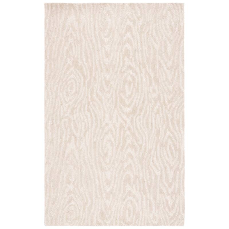 SAFAVIEH Handmade Ebony Thouraya Modern & Contemporary Wool Rug