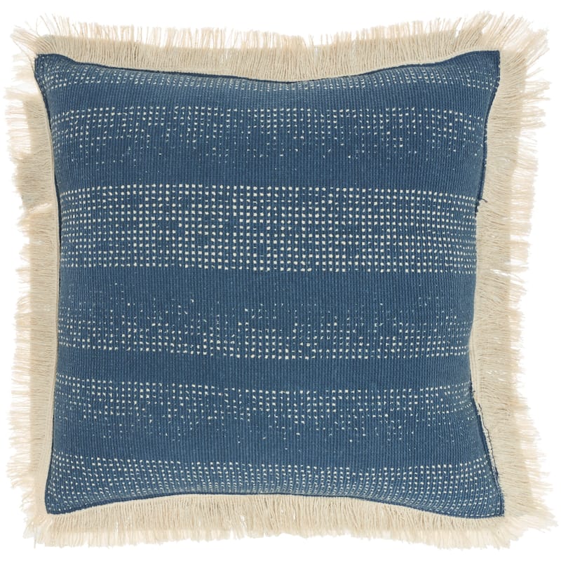 Mina Victory Stonewash Throw Pillow