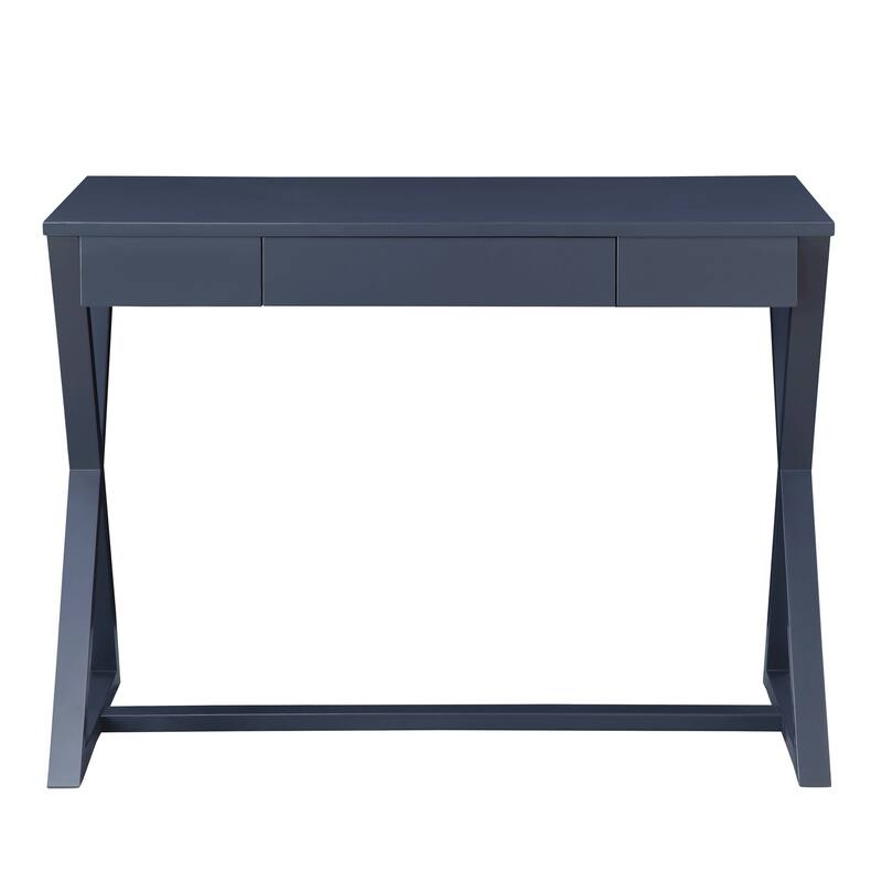 Charcoal Finish Console Table