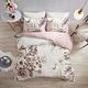 preview thumbnail 1 of 49, Madison Park Gisele Cotton Printed Duvet Cover Set Blush - King