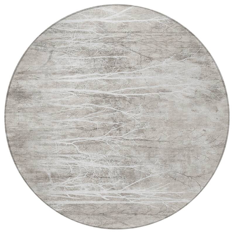 HomeRoots Floral Transitional Rectangle Outdoor Rug