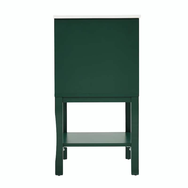 24'' Modern Bathroom Vanity with Sink and Storage Cabinet