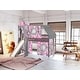 preview thumbnail 113 of 117, JACKPOT Prince & Princess Low Loft Twin Bed, Ladder Slide Tent & Tower