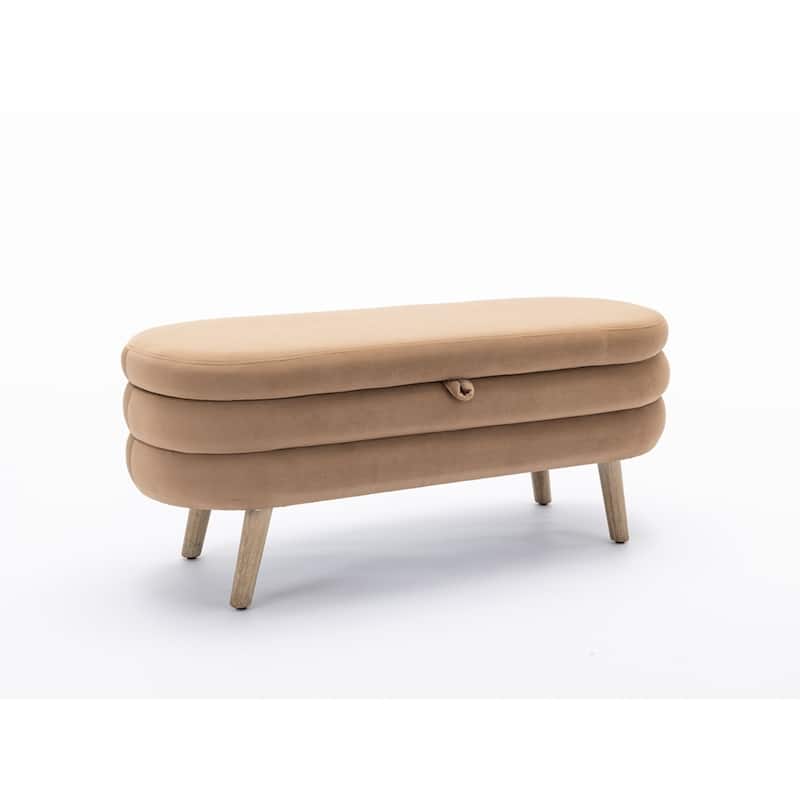 Storage Bench Bedroom Bench With Wood Legs