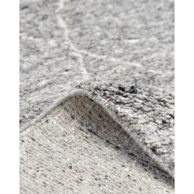 Overton Handmade Shaggy Boho Moroccan Area Rug