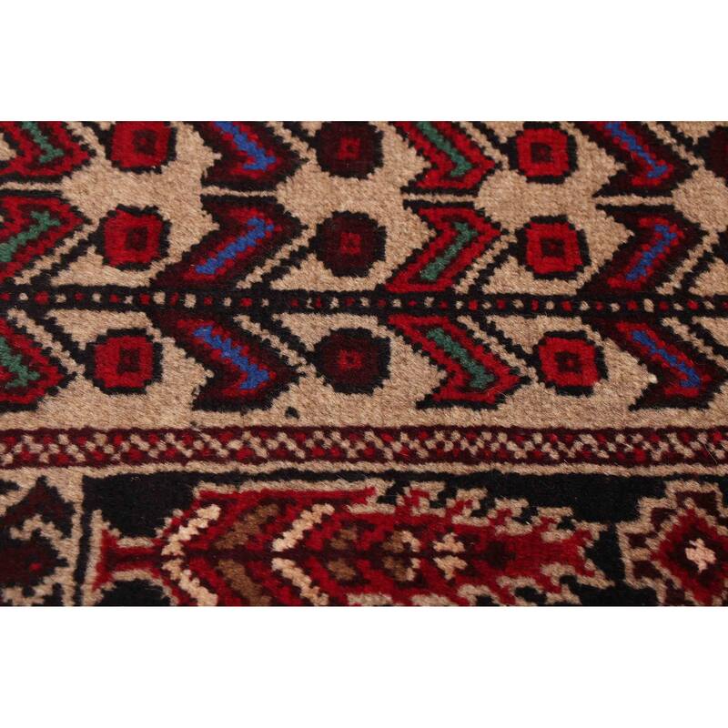 ECARPETGALLERY Hand-knotted Teimani Tan Wool Rug - 3'2 x 5'9