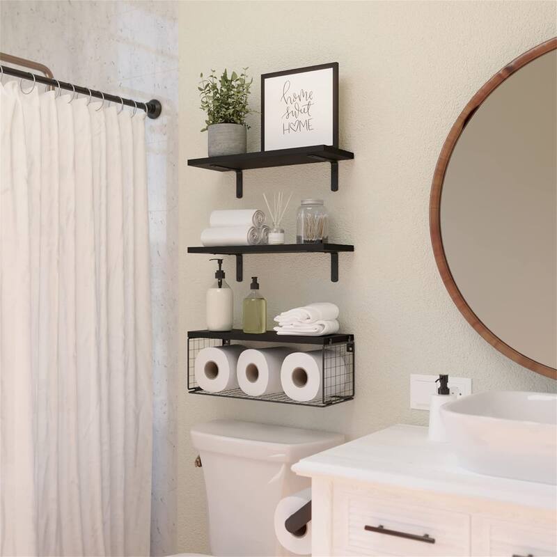 Floating Shelves Bathroom Wall Decor Shelves On Sale Bed Bath