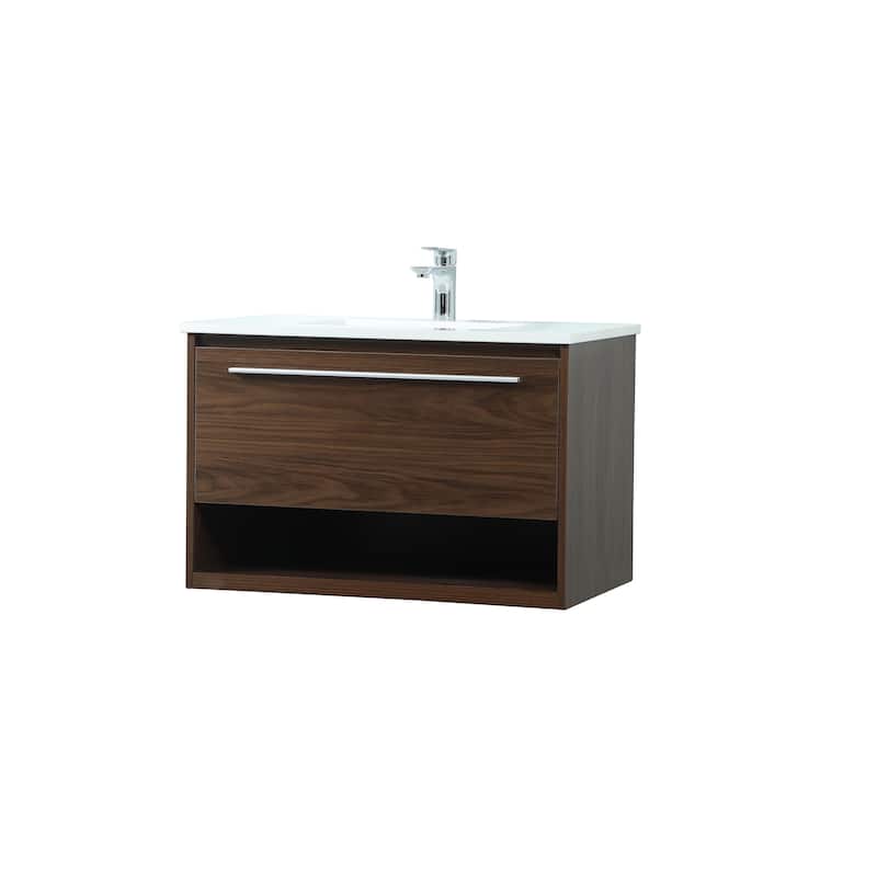Brush 24 - 30 Inch Single Bathroom Vanity