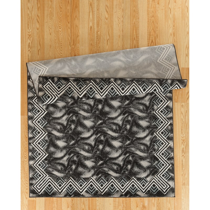 Orelsi Collection Abstract Area Rug