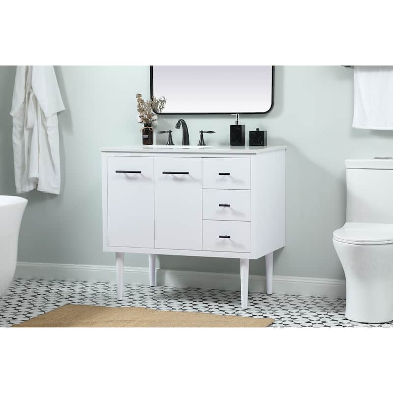 Fern 36 - 48 Inch Single Bathroom Vanity