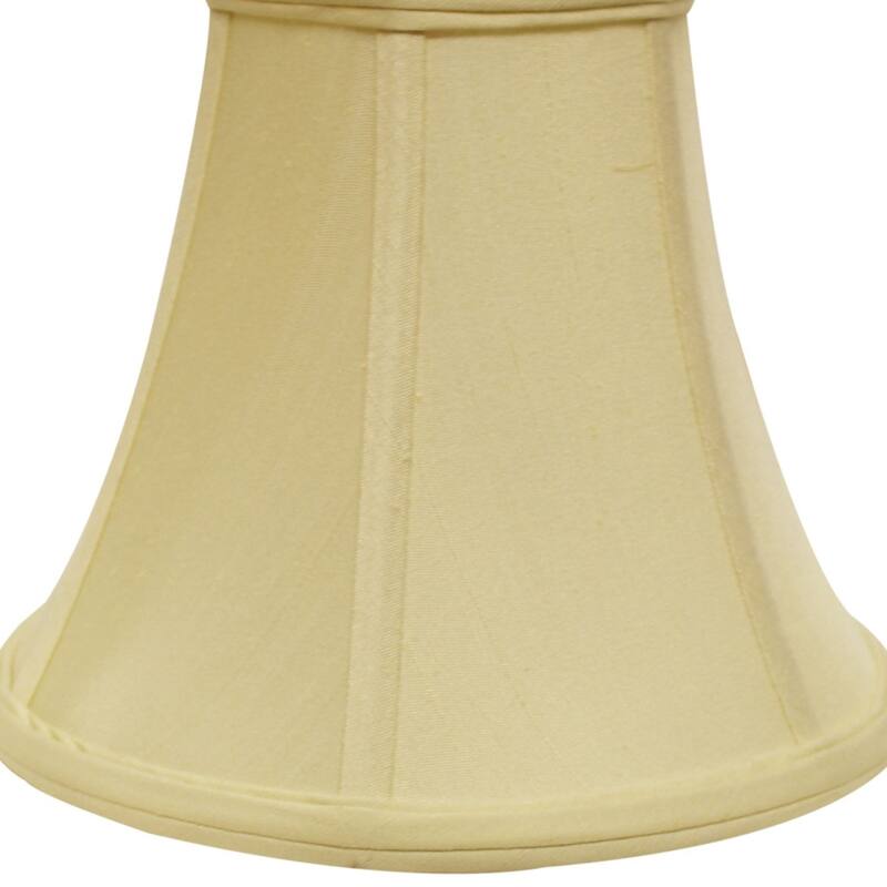 Bell Softback Lampshade with Washer Fitter, Antique White