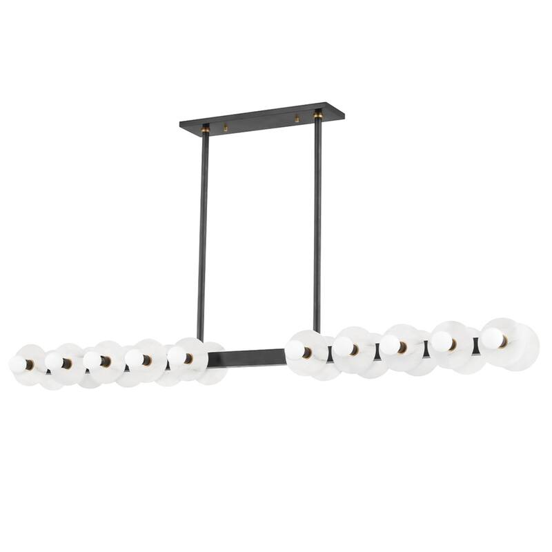 Hudson Valley Lighting Austen 20 Light 60" Wide LED Linear Chandelier