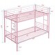 preview thumbnail 17 of 16, Sturdy Metal Bunk Bed, Twin over Twin with Trundle