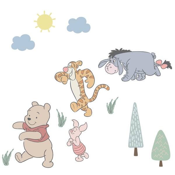 slide 2 of 4, Bedtime Originals Disney Baby Winnie the Pooh & Friends Wall Decals/Stickers