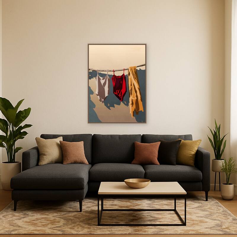 End of a Wonderful Day by Nadjaa Framed Canvas Wall Art