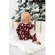 preview thumbnail 3 of 5, Breezy Bear Baby Footie Pajamas, 2-Way Zipper - Dear Santa