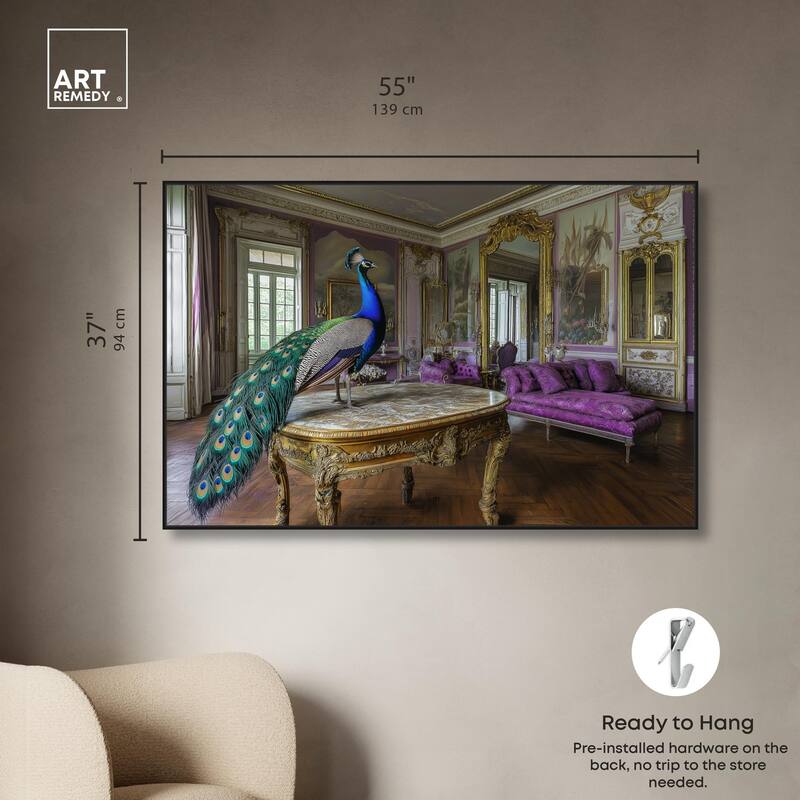 Royal Plumage Canvas by Art Remedy