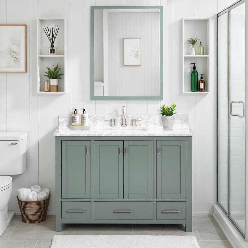 Avanity MODERO-VS49-C Modero 48" Free Standing Single Basin Vanity Set