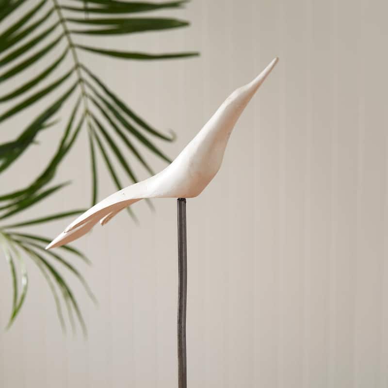 The Flock, Set Of 3 Whitewash