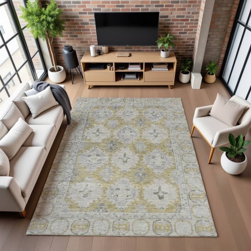 Premium Washable Super Soft Vintage Traditional Mayfield Rug