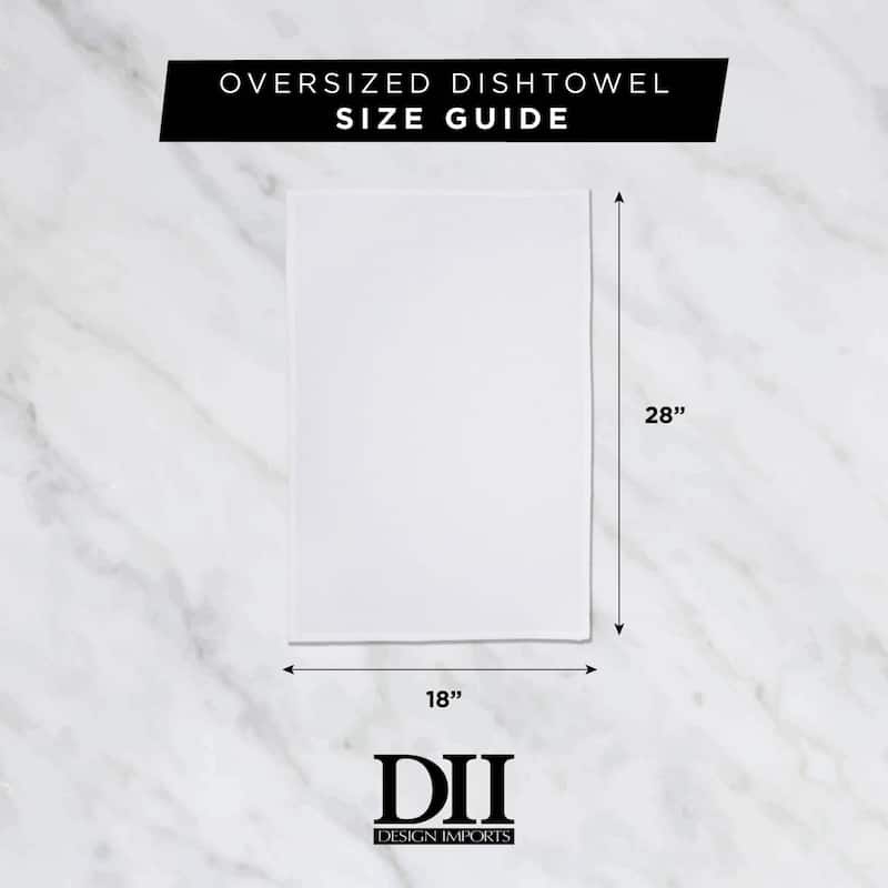 DII Valentine's Day Printed Dishtowel (Set of 2)