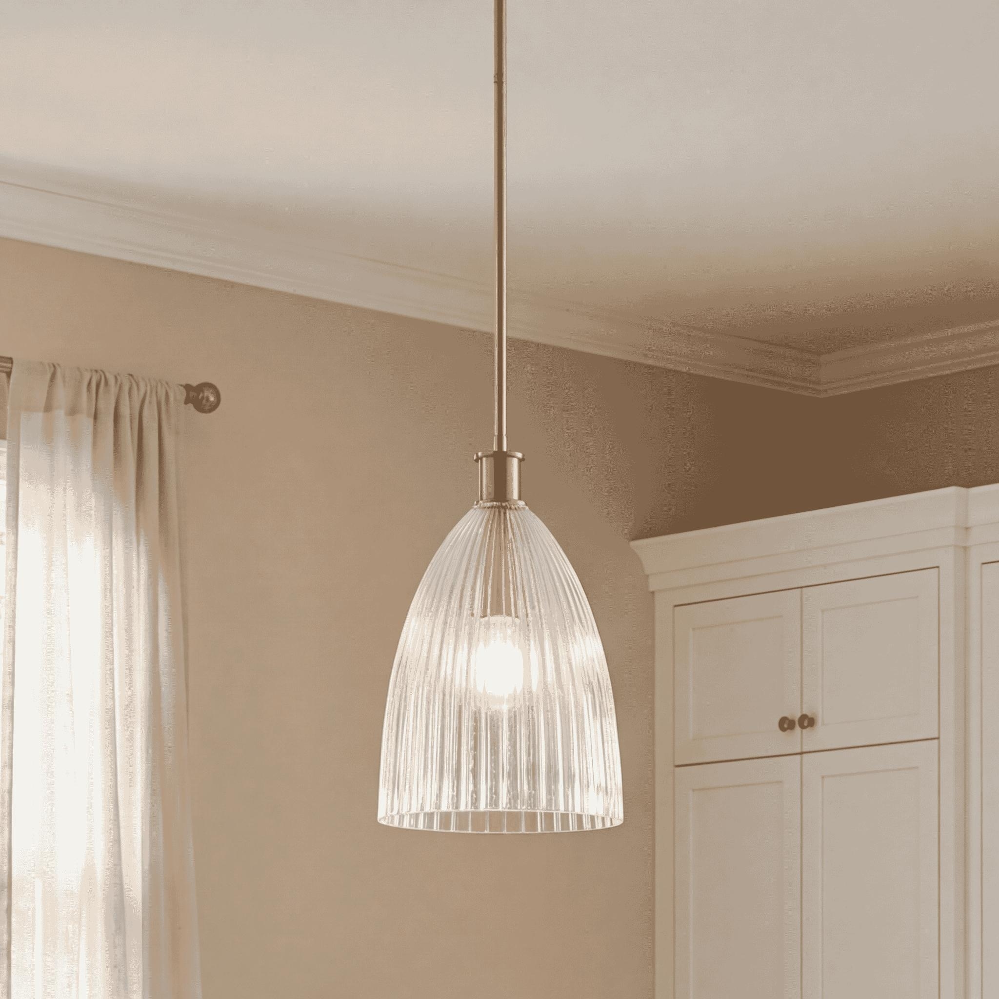 Pendant in Natural Brass