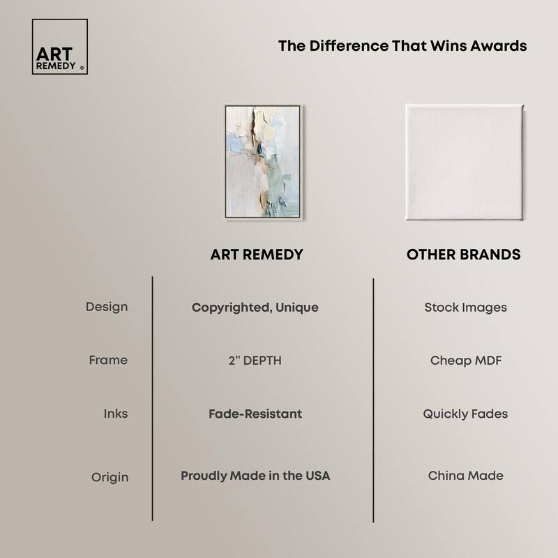 Impasto Intervals III Canvas by Art Remedy