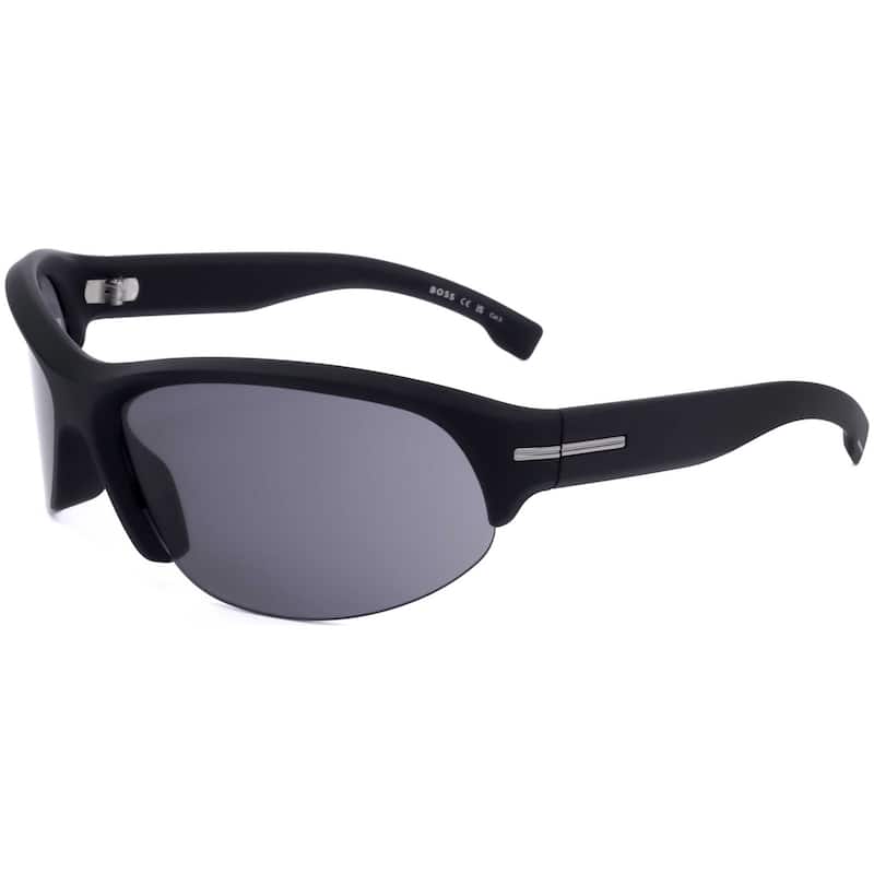 Hugo Boss Men's 69mm Black Sunglasses BOSS1624-S-807-IR