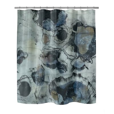 GLACIER REV Shower Curtain By Christina Twomey