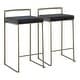preview thumbnail 10 of 74, Carbon Loft Yadriel Industrial Antique Stackable Counter Stool (Set of 2)